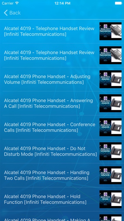 Infiniti Telco Customer Support screenshot-3