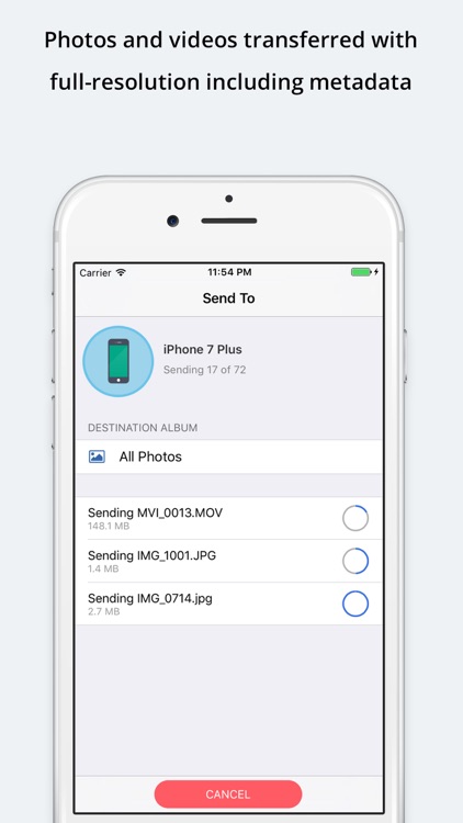 Simple Transfer Pro - Backup & sync photo & video screenshot-4