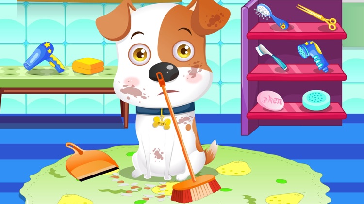 Pet Dog Care-puppy doctor game screenshot-3