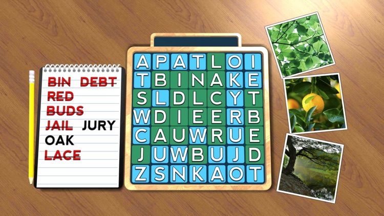 Wordsearch Revealer Trees screenshot-3