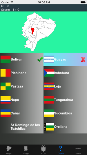 Ecuador Province Maps, Flags and Capitals(圖2)-速報App