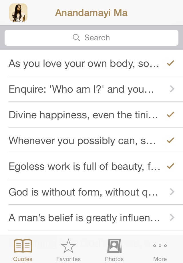 Anandamayi Ma Quotes screenshot 2