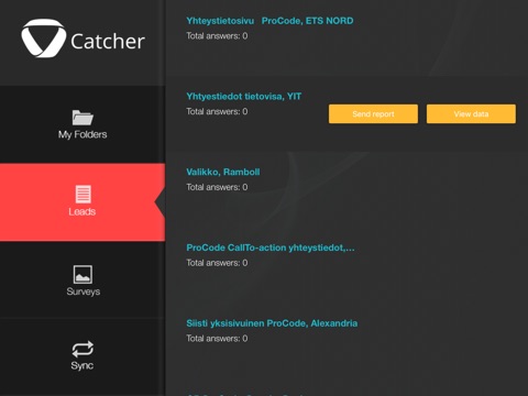 Catcher screenshot 2