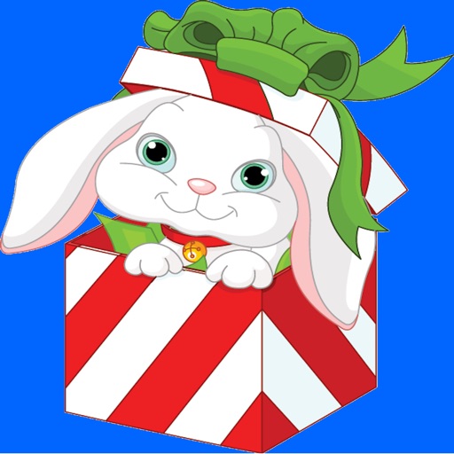 Bunny Christmas Emojis icon