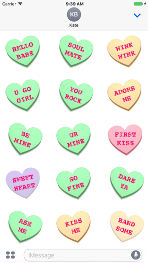 Conversation Hearts XOXO(圖3)-速報App