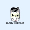 Black-Eyed Cat - Stickers for iMessage
