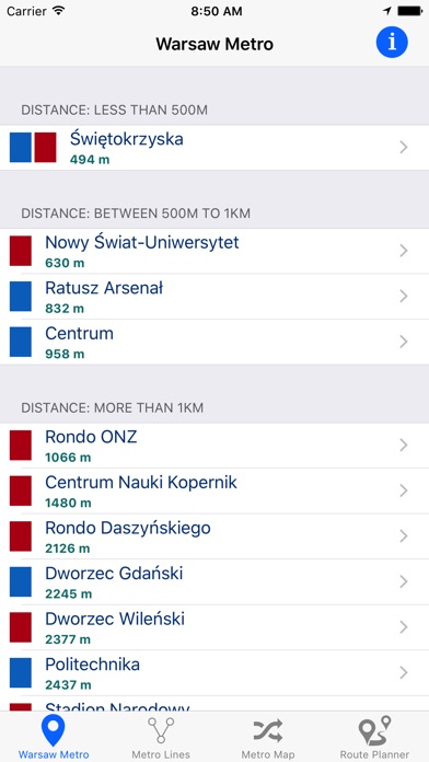 Warsaw Metro & Subway screenshot1