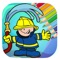 Coloring Book Hero Fireman Game For Children