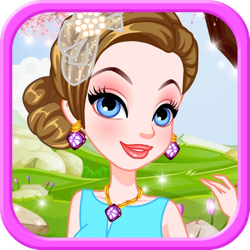 Dress up sweet girl - free kids game