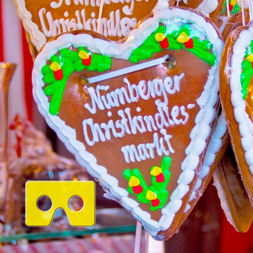 VR Christkindlmarket Nuremberg Virtual Reality 360 icon