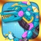 The latest free puzzle games, assemble a strong Mechanic dinosaur, like the game friends not to miss