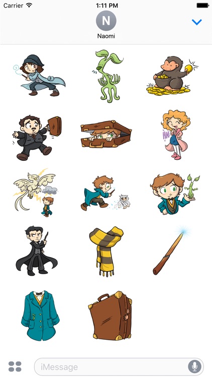 FANTASTIC BEASTS AND WHERE TO FIND THEM STICKERS