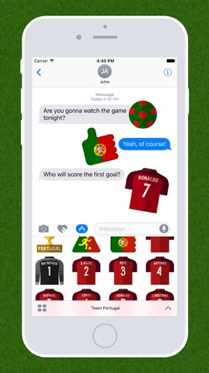 Football Emojis — Team Portugal(圖3)-速報App