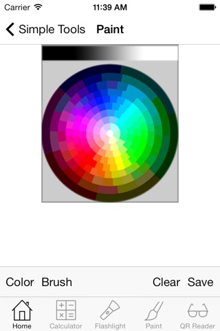 Simple Tools - Calc + Light + Paint + QR Reader screenshot 4