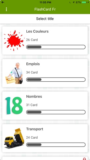 French Flashcard for Learning(圖2)-速報App