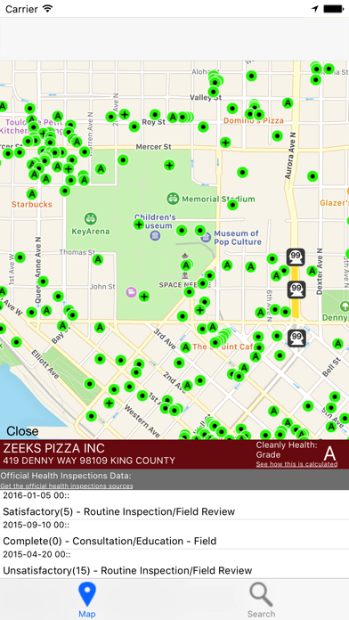 How to cancel & delete Cleanly - Restaurant Health Inspections from iphone & ipad 3