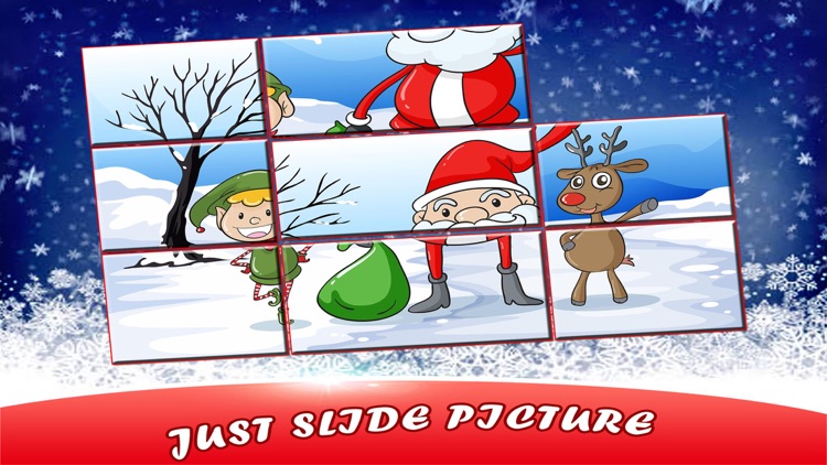 Christmas Sliding Puzzle for Kids