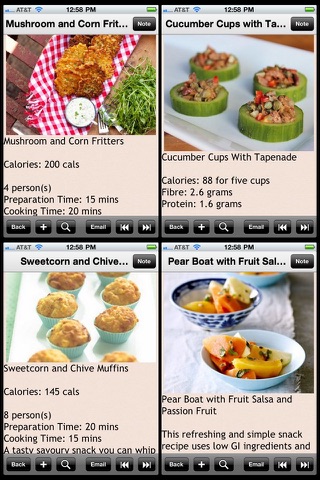 100 Low Calories Diet Snack Recipes screenshot 2