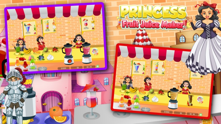 Princess Fruit Juice Maker - cooking game for kids