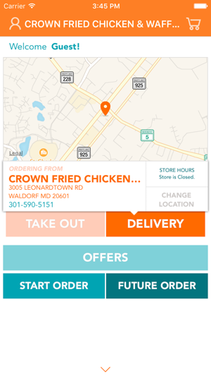 Crown Chicken & Waffle(圖2)-速報App