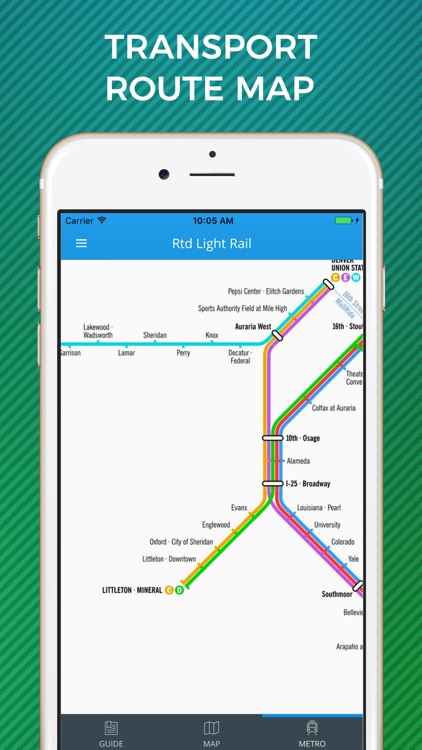 Denver Travel Guide with Offline Street Map screenshot-4