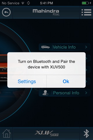 BLUE SENSE APP -NEW AGE XUV500 screenshot 2