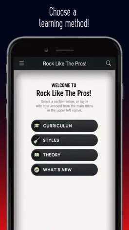 Game screenshot Rock Like The Pros - Guitar Lessons apk