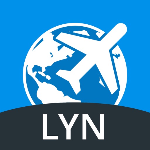 Lyon Travel Guide with Offline Street Map icon