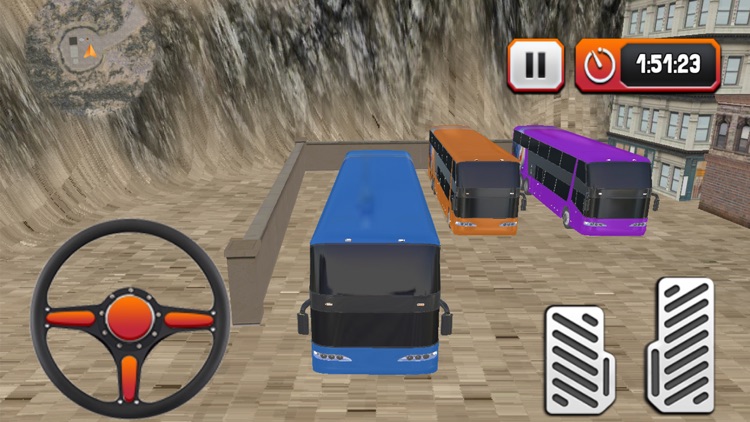 Offroad public transport bus & 3d driver simulator