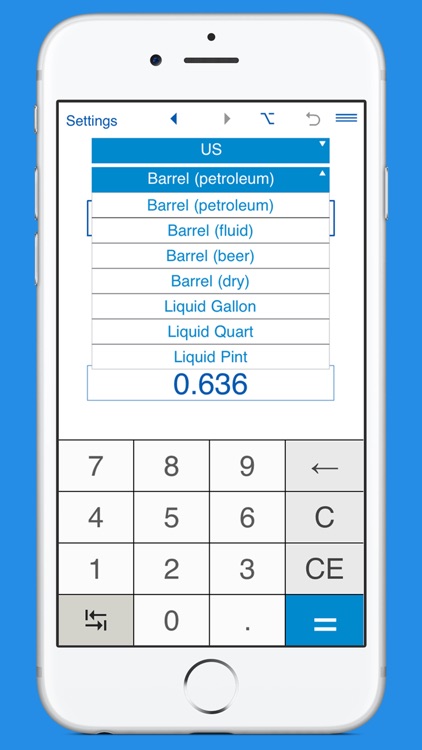 Volume and capacity converter