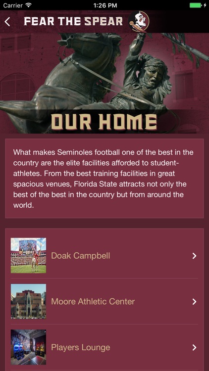 FSU Football Official App