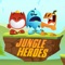It's adventure time join the tree heroes in their jungle mission
