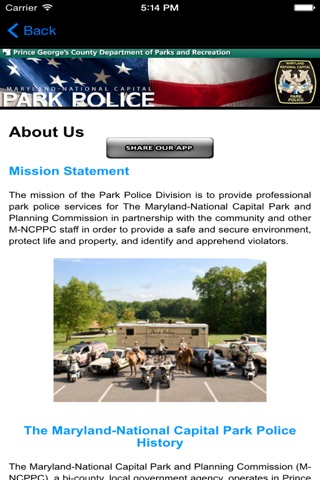 MD-Nat'l Capital Park Police screenshot 4