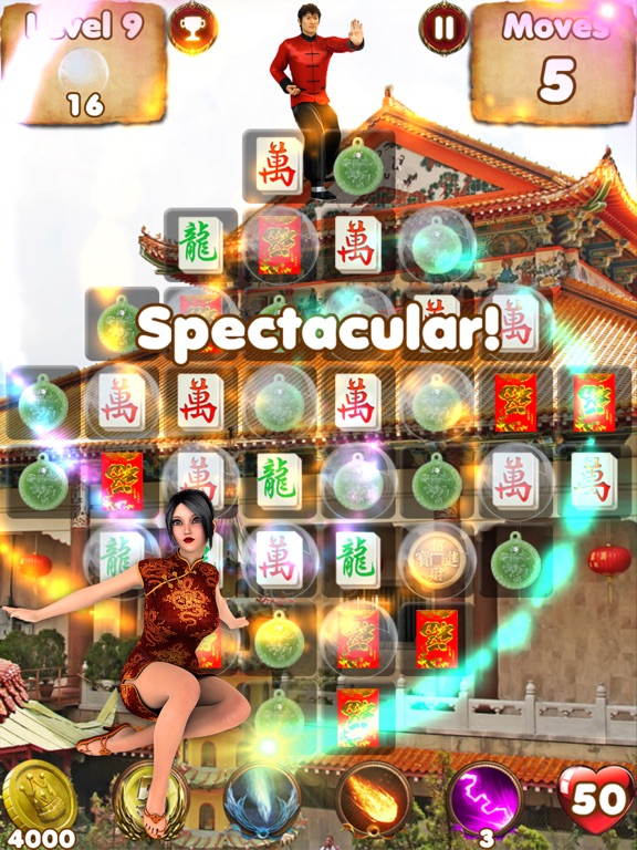 Chinese New Year - mahjong tile majong games free screenshot 2