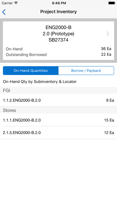 How to cancel & delete Project Manufacturing for EBS from iphone & ipad 3