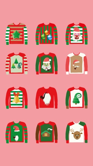 Embarrassing Christmas Sweaters Stickers(圖2)-速報App