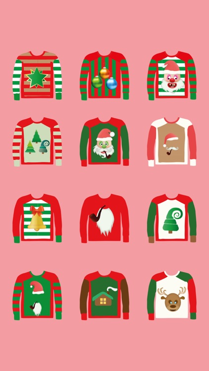 Embarrassing Christmas Sweaters Stickers