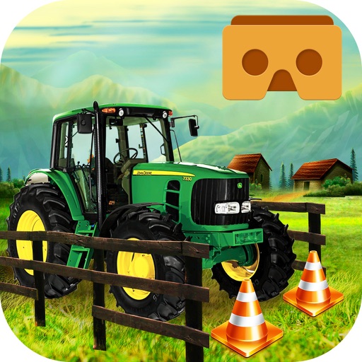 VR Farming Tractor Parking Driver - More Village iOS App