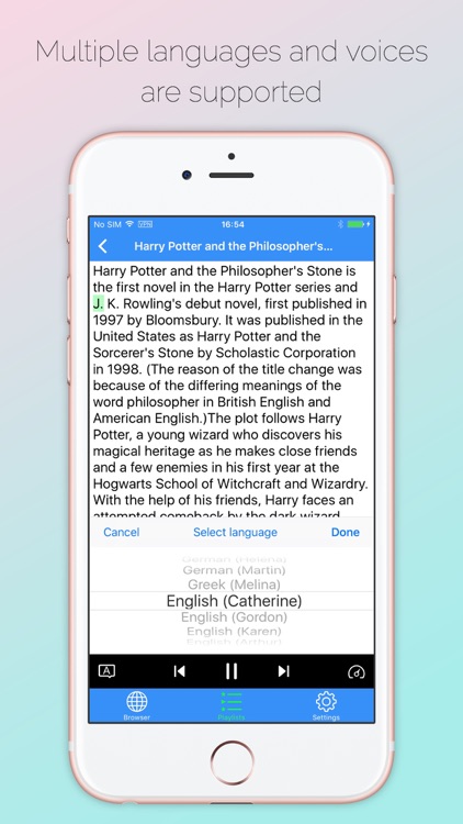 Web Voice Reader Pro - Speech web text&Listening