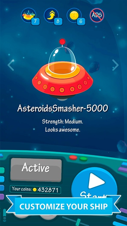 Asteroids Rush! screenshot-4