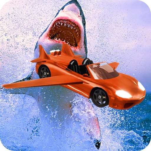 Flying Car Simulator Shark Evolution icon