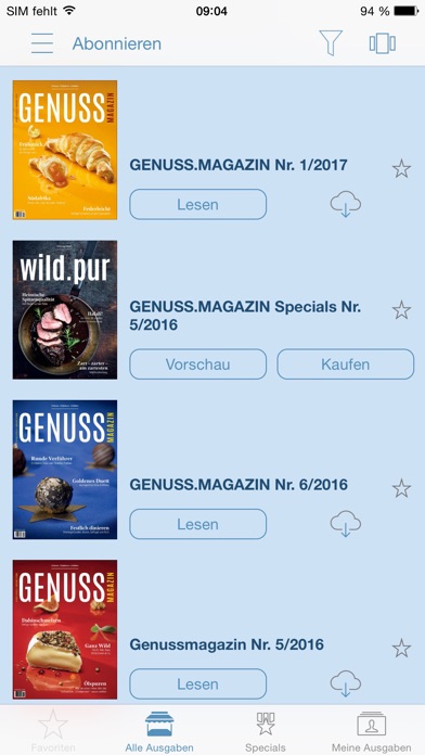 GENUSS.MAGAZIN screenshot1