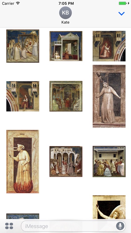 Giotto Artworks Stickers screenshot-3