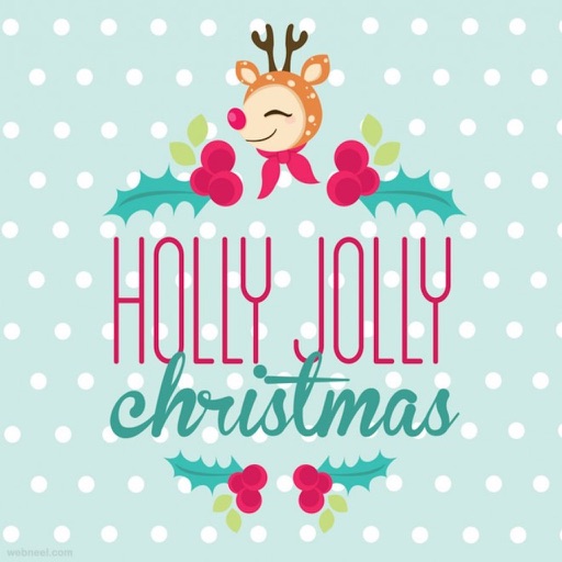 Holly Jolly Christmas Greetings-Beautiful Quotes icon