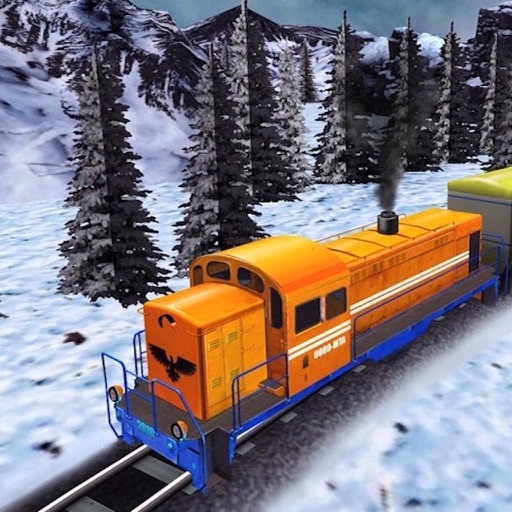 Metro Train Frozen Track Driving Adventure icon
