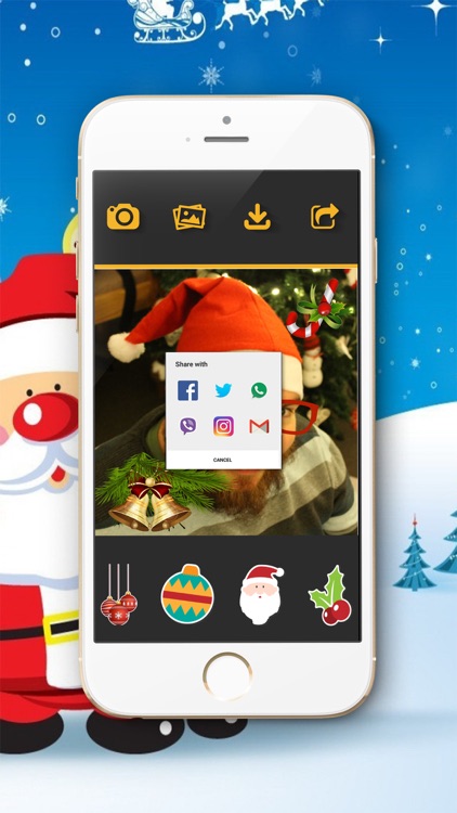 Christmas Stickers - Decorate Your Selfies screenshot-3