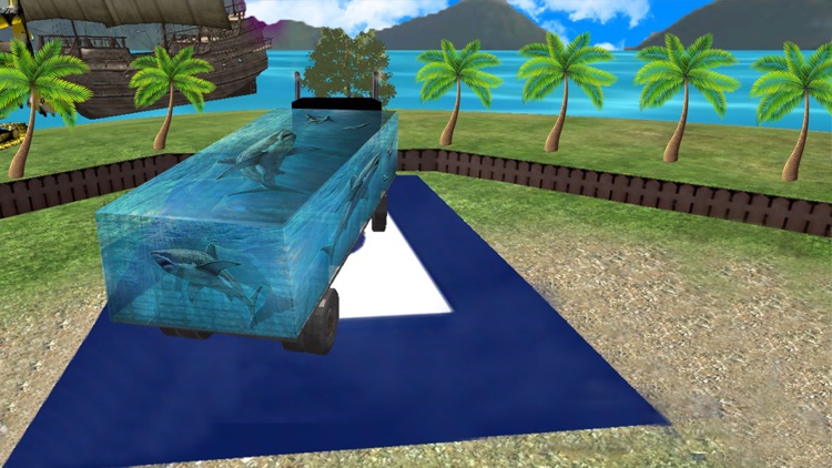 City Cargo Truck Sea Animal Transporter 3D by Ahmed Ali Malik