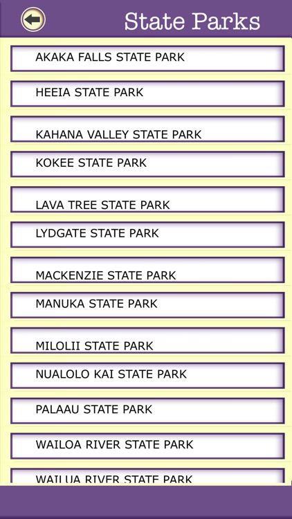 Hawaii Campgrounds & Hiking Trails,State Parks screenshot-4