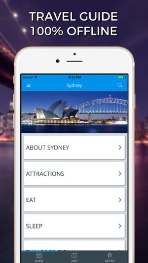 Sydney Travel Guide with Offline Street Map(圖1)-速報App