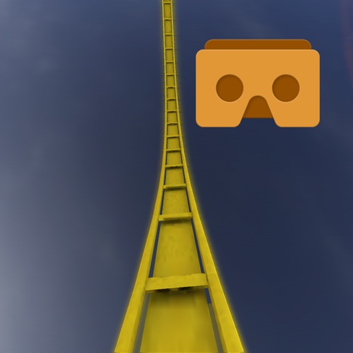 VR Roller Coaster for Cardboard Virtual Reality Icon